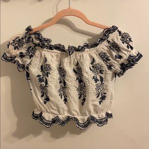 Forever 21 off the shoulder top